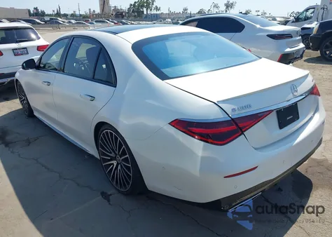 2023 Mercedes-Benz S 500 4Matic из США, поврежденный, VIN W1K6G6DB3PA195722